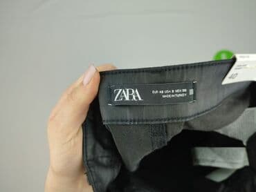 zara spodnie zimowe: Zara, Spodnie materiałowe damskie, rozmiar M — 4