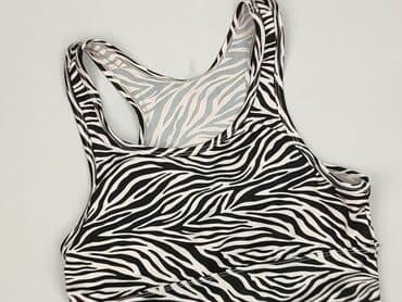 spodnie w panterkę sinsay: Sinsay, Top damski, rozmiar M — 2