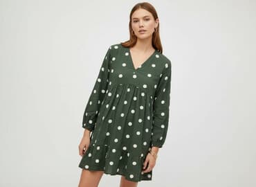 zara sukienka w grochy: Zara, Sukienka damska, rozmiar S — 1