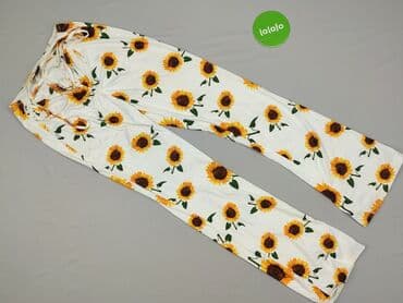 spodnie hello kitty piżama czarne: Shein, Material trousers for women, size XS (EU 34) — 2