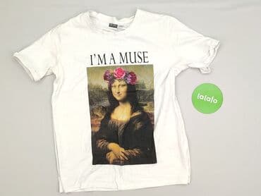 mona lisa t shirty bershka: T-shirt damski, rozmiar S — 3