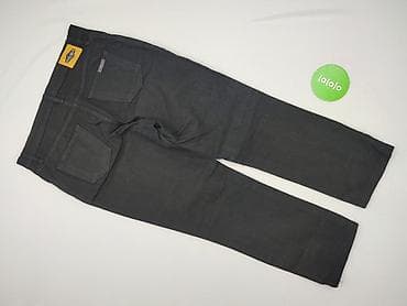 patchworkowe jeansy: Jeansy damskie, rozmiar L — 3