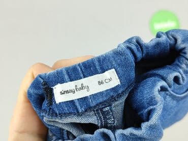 sinsay jeansy denim: Spodnie jeansowe, Sinsay, 12-18 miesięcy, stan - Idealny — 4