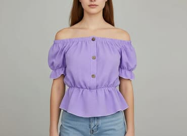 smyk bluzki dziewczęca: Bluzka damska, rozmiar S — 5