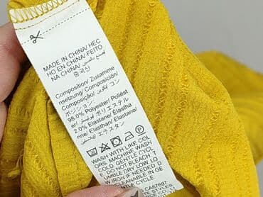 bluzka żółta w czarne paski: Shein, Bluzka damska, rozmiar S — 6