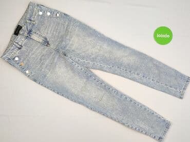 spodnie z wysokim stanem mohito: Mohito, Jeansy damskie, S — 2