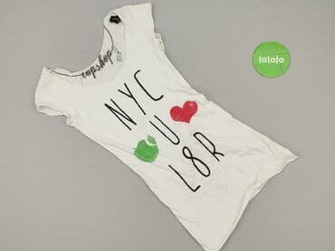 t shirt z baskinką: Topshop Petite, T-shirt damski, rozmiar 2XS — 2