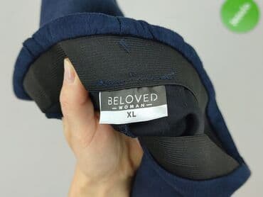 niebieska spódnice plisowane: Beloved, Spódnica damska, XL — 4