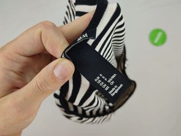 bluzki basic w paski: H&M, Туніка жіноча, розмір S — 5