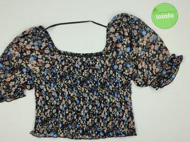 bluzki hiszpanki w kwiaty: Bluzka damska, rozmiar M — 3
