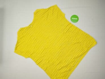 poliamid w swetrze: Papaya, Ponczo damskie, rozmiar L — 3