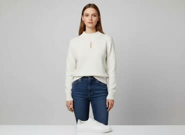 poliamid w swetrze: Sweter damski, rozmiar M — 7