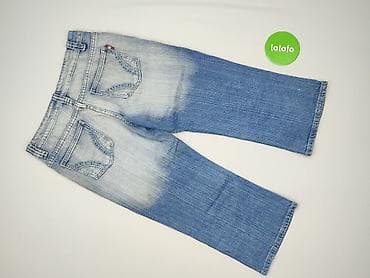 daddy jeans: Spodnie 3/4 damskie, rozmiar M — 3