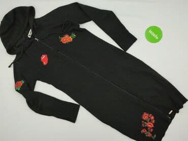 kolorowa kurtka puchowa: Kardigan damski, rozmiar S — 2