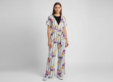 kombinezon damski kolorowy: Kombinezon damski, rozmiar M — 6