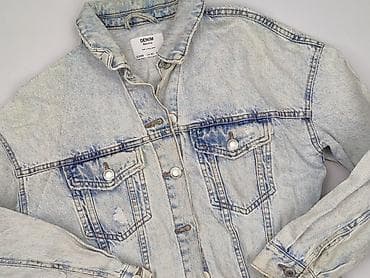 slim drip jeans: Bershka, Kurtka jeansowa damska, rozmiar XS — 1