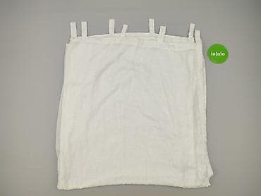 pepco zasłony: Biała zasłona z troczkami na karnisz - Typ: lekka, półprzezroczysta — 2