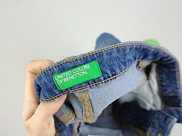 bluza nirvana: Spodnie jeansowe, Benetton, 8 lat, 128, stan - Bardzo dobry — 4