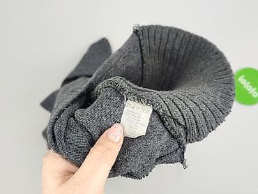 szafirowy sweter: Golf damski, rozmiar One size — 4