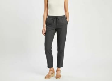 spodnie materiałowe tommy hilfiger: H&M, Spodnie materiałowe damskie, rozmiar M — 6