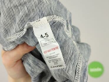 krótkie spodenki niemowlęce 74: T-shirt, George, 4-5 years, 104-110 cm, condition - Very good — 4