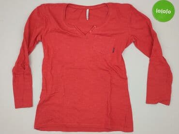 czerwona bluzki z bufkami: Bluzka damska, S — 2