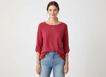 reserved czerwona bluzki: Bluzka damska, rozmiar S — 5