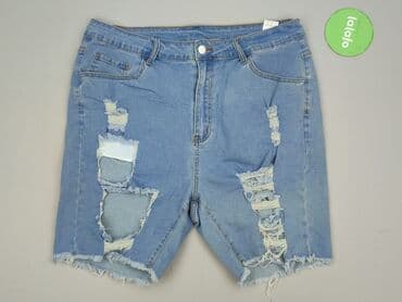 shein spodenki jeansowe damskie: Shein Curve, Szorty damskie, rozmiar 3XL — 2