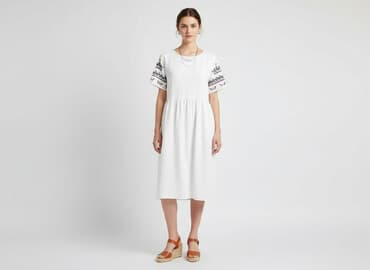 sukienka z haftowanymi kwiatami: Emery Rose, Sukienka damska, rozmiar S — 7