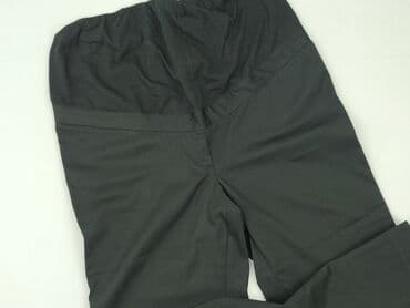 Women: Material trousers for women, size S (EU 36) — 1