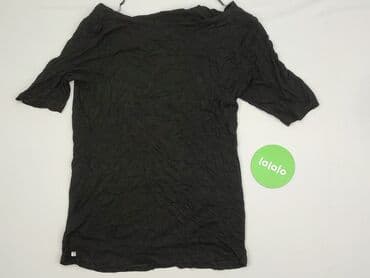 bluzka z dlugim rekawem czarna: Esprit, Tunika damska, rozmiar L — 3