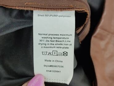 woskowane legginsy: Legginsy Ze skóry ekologicznej damskie, rozmiar S — 5