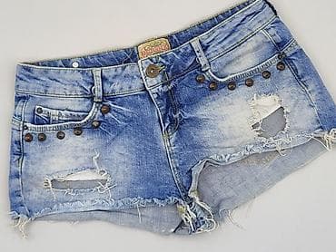 varlesca jeansy: Bershka, Szorty damskie, rozmiar S — 4