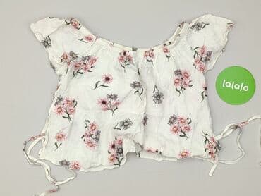 fioletowa marynarka h m: H&M Divided, Bluzka damska, 2XS — 3