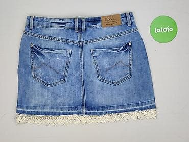 spódnice jeansowe massimo dutti: Denim, Spódnica damska, rozmiar S — 4