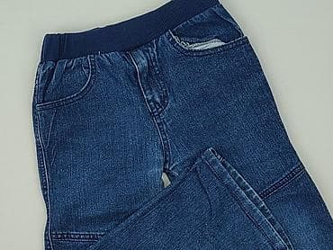 tono kurtki: Spodnie jeansowe, 4-5 lat, 104/110, stan - Bardzo dobry — 1