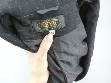 marynarka damska boucle: Women's blazer, size XL (EU 42) — 5