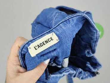 spodenki jeansowe z wysokim stanem pull and bear: Szorty damskie, rozmiar S — 4