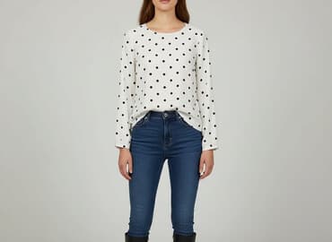 bluzka w grochy, mohito: Mohito, Women's blouse, size S — 1