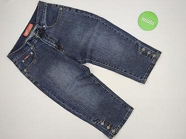 klapki deezee na platformie: Spodnie 3/4 damskie, rozmiar M — 2