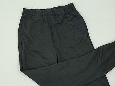 czarne dresy reserved: Sinsay, Spodnie dresowe damskie, rozmiar XS — 1