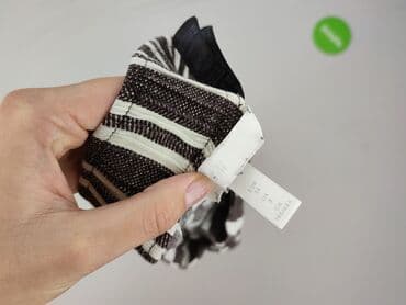 rajstopy w paski damskie: H&M, Spodnie materiałowe damskie, rozmiar M — 4