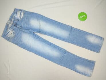 spodnie jeansy plus size: Jeansy damskie, M — 2