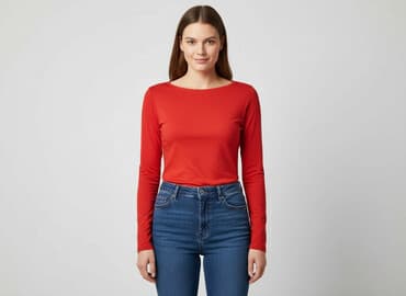 koszulka na ramiączkach jedwabna: T-shirt damski, rozmiar S — 5