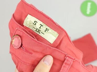 stringi damskie xxl: Spodnie materiałowe damskie, rozmiar 2XL — 4