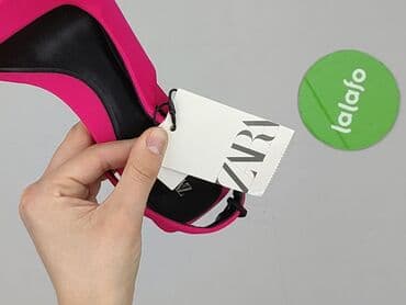 enplus buty mokasyny: Zara, Sandały damskie, 37 — 8