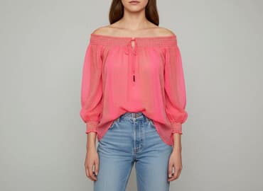 neonowe ubrania h m: H&M, Bluzka damska, rozmiar S — 6