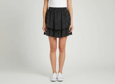 czarne spódnice w kropki: Spódnica damska, rozmiar S — 1