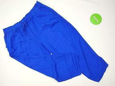 joggery basic damskie: Spodnie materiałowe damskie, rozmiar XL — 2