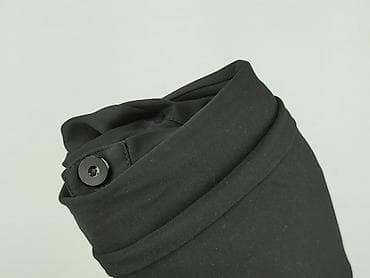 szeroki pas: Spodnie materiałowe damskie, rozmiar S — 6